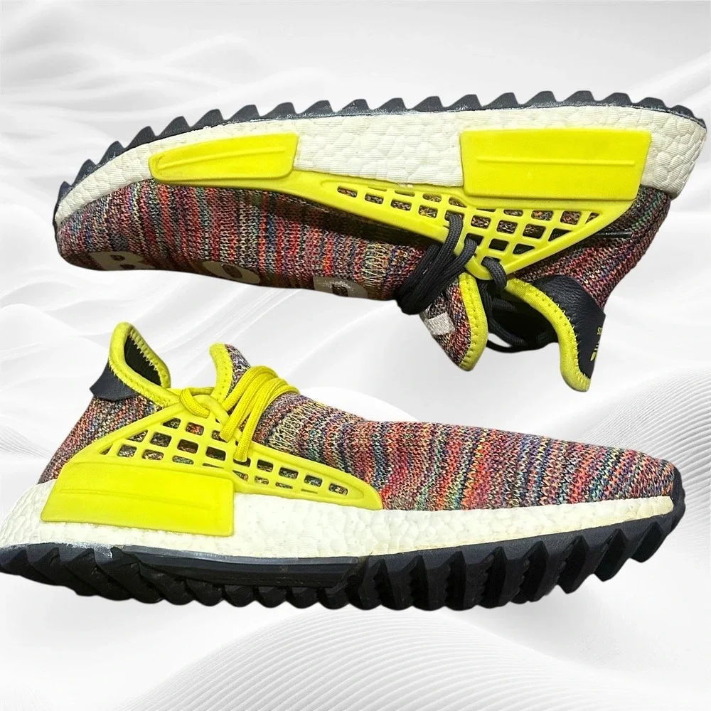 Adidas Human Race NMD Shoe‎ Pharrell Williams Multicolor AC7360  Size 8.5